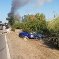 Stravična nesreća na reliju skupocenih automobila: Par izgoreo u "Ferariju", snimak sudara je uznemirujući