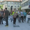 I u Beogradu protest ispred Palate Pravde zbog hapšenja aktivista STAV i PSG
