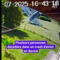 Kamera snimila ovaj horor: Bivši general i bračni par poginuli u padu aviona kod Šartra (video)