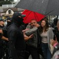 Policija razbila blokadu kod Sajma, privedene tri osobe