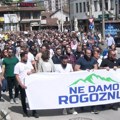 Protest protiv rudnika zlata na Rogozni