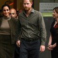 Britanski princ Hari i supruga Megan Markl stigli u posetu Australiji