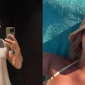 On se prži u teretani, ona na Mikonosu: Marija Mikić grmi nakon razvoda u bikiniju, njen bivši napucao mišiće