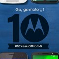 Motorola g serija slavi 10 godina postojanja sa preko 200 miliona prodatih telefona
