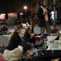 Održan dvanaesti protest koalicije "Srbija protiv nasilja", završen kod studenata koji kampuju u Kneza Miloša