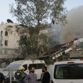 У израелском нападу погођена зграда сиријских снага безбедности у Дамаску