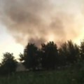 Ukrajinci napali dronovima Rusiju: Požar i detonacije nakon udara na skladište u Voronješkoj oblasti (video)