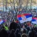 Protest studenata ispred Ministarstva prosvete u znak podrške srednjoškolcima (VIDEO)