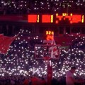 (VIDEO) Poseban ambijent: Žalgirisom dočekan pesmom o Rusiji