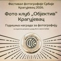 Priznanje kao potvrda predanog i kontinuiranog rada Foto kluba Objektiv