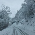 Putevi Srbije - upozorenje na sneg i poledicu