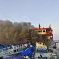 Ljudi skakali u more: Požar na trajektu u Tajlandskom zalivu