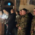 Načelnik Generalštaba prisustvovao sa saradnicima jutarnjoj vaskrsnoj službi i liturgiji u manastiru Studenica