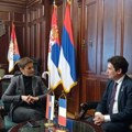 Brnabić sa francuskim senatorom Olivijeom Kadikom o odnosima dve zemlje