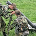 U toku obuka vojnika pešadije i artiljerije u Požarevcu