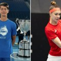 Dve titule za srpski tenis: Ognjen Milić i Natalija Senić podigli pehare