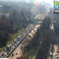 Lančani sudar kod beogradskog aerodroma: Duge kolone na auto-putu u smeru ka gradu, strahuje se da ima povređenih
