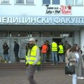 021: Studenti proslavili pobedu na izborima na Medicinskom fakultetu u Novom Sadu