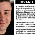 12 dana bez traga Potraga za nestalim Jovanom i dalje traje: Mladić ušao u Savu i od tada mu se gubi svaki trag