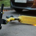 Automobilom "pokupio" vozače električnih trotineta: Saobraćajna nezgoda na Zvezdari