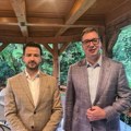 "Uveren sam da otvaramo novo poglavlje": Vučić ugostio Jakova Milatovića na večeri