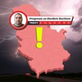 Stižu nove oluje sa grmljavinom! Ovi predeli Srbije prvi na udaru: Očekuju se obilni pljuskovi, moguć i grad