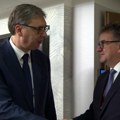 Vučić sa Lajčakom u Beogradu