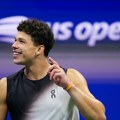 Američki teniser Ben Šelton i Nemac Aleksandar Zverev u finalu US Opena