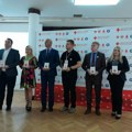Priznanje „Najhumaniji grad“ Pirotu, Požarevcu i Vranju za najbolje rezultate u oblasti dobrovoljnog davalaštva krvi