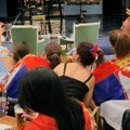 Velika podrška za Srbiju: Reprezentacija se bodri i u beogradskim kafićima (foto)