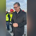 Vučić sa gradiliša EKSPO: Ispred vremena smo, stvari idu odlično - Hvala svima koji se bore za Srbiju (video)