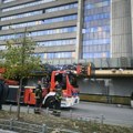 Ugašen požar u zgradi EPS-a u Novom Sadu