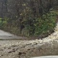 Lepenac u Štrpcu potkopao priobalne zidove posle padavina