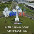 Kragujevački naprednjaci ruskom trobojkom zovu na protest 27. juna u Beograd
