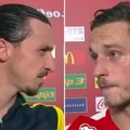 "Kako bih ti razbio glavu, dođi sad": Zlatan i Arnautović pretili na srpskom, prekasno videli kamere