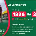Prokupčani organizuju humanitarni bazar za malu Janu: Potrebno 59 miliona dinara za lečenje u inostranstvu
