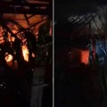 Požar "guta" kuću kod Odžaka! 5 vatrogasnih vozila se bori sa vatrenom stihijom (VIDEO)