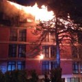 Strašni snimci požara u Specijalnoj bolnici Na Zlatiboru: Vatrogasci se celu noć borili sa vatrom