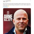 Арне Слот и званично нови тренер Ливерпула