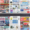 Naslovne strane današnjih novina: Prelistavanje štampe za utorak, 6. maj 2025. godine
