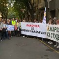 Na protestu pročitan zahtev: "Tražimo od policije da omogući svim građanima korišćenje Pionirskog parka"