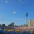 Čair grmeo za zdravlje i znanje: Dečiji ples, osmesi i humanost ispunili stadion [VIDEO]