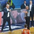 Haos na meču ABA lige: Trener Budućnosti napao sudiju Beloševića!