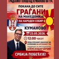 Organizatori kontramitinga u Kumanovu dobili novac od Srbije