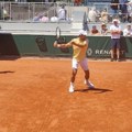 Novak u "paklu Pariza": Sparing na 30+ stepeni - tribine pune! FOTO