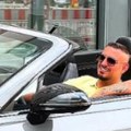 Darko Lazić u besnoj mašini od 300.000 evra! Folker se ponovio kabrioletom! (foto)