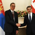 Vučić iz Tbilisija: Srbija i Gruzija nadomak ugovora o slobodnoj trgovini
