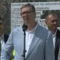 "Uvek moramo pred sebe da postavimo novi zadatak" Vučić posle obilaska puta Raška - Novi Pazar