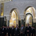 Додик после заједничке молитве у Храму Светог Саве: Кратко смо анализирали ситуацију у вези са резолуцијом о Сребреници