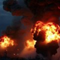 Велика руска лука у пламену: Још један немилосрдни украјински напад, регијом се шири црни, густи дим (фото/ видео)